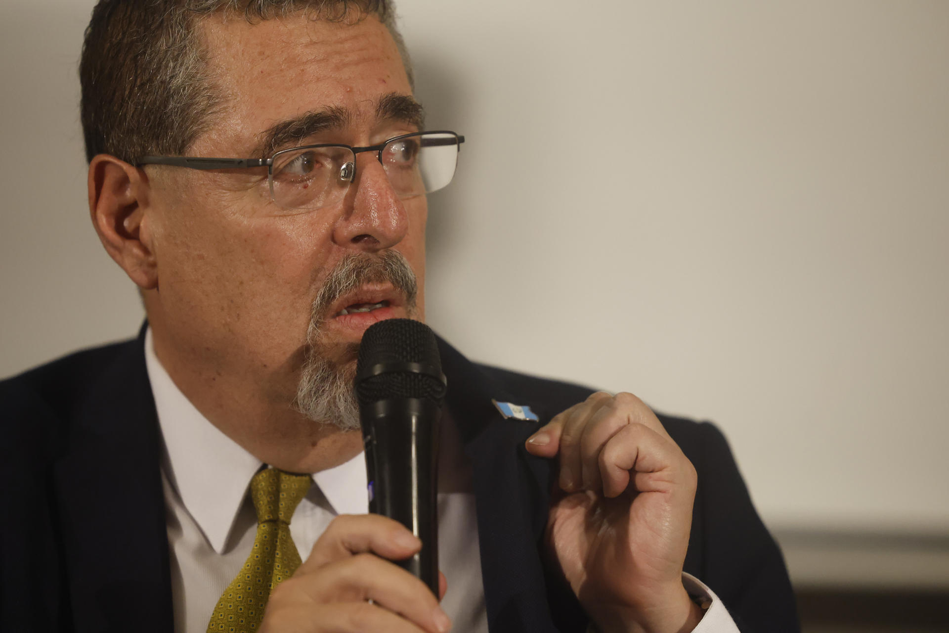 El presidente electo de Guatemala, Bernardo Arévalo, en una fotografía de archivo. EFE/Esteban Biba
