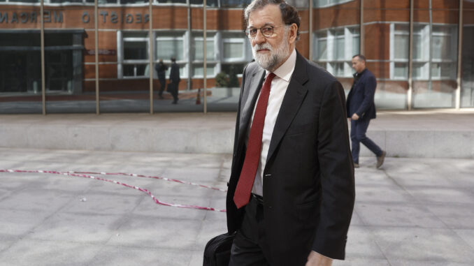 Imagen de archivo del expresidente del Gobierno español Mariano Rajoy (2011-2018) . EFE/ Mariscal
