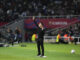 El entrenador del Barcelona, Xavi Hernández, durante el partido correspondiente a la jornada 13 de LaLiga. EFE/ Alejandro García