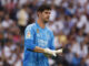 El guardameta belga del Real Madrid, Thibaut Courtois,en foto de archivo de Daniel González. EFE