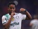 Endrick Felipe de Palmeiras celebra un gol, en una foto de archivo. EFE/ Yuri Edmundo