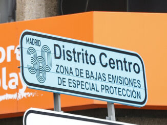 Madrid ZBE, la zona de bajas emisiones que abarca toda la ciudad de Madrid. Imagen de archivo. EFE/ Victor Casado