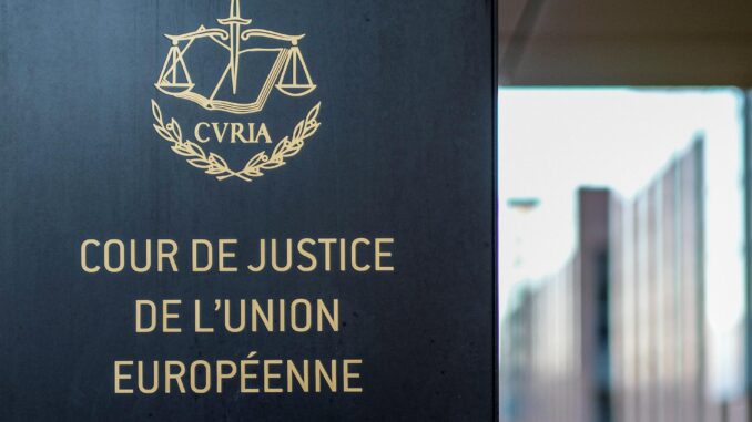 Sede del Tribunal de Justicia de la Unión Europea en Luxemburgo. EFE/EPA/JULIEN WARNAND
