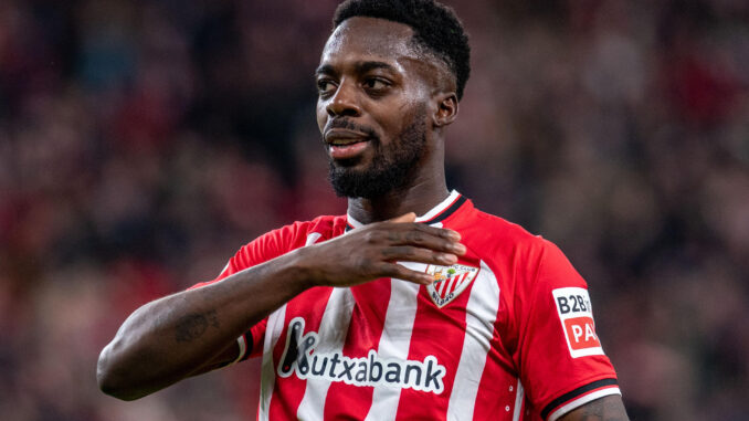 El delantero del Athletic Club de Bilbao Iñaki Williams en una imagen de archivo. EFE/Javier Zorrilla
