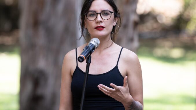 La vocera de Gobierno, Camila Vallejo, en una fotografía de archivo. EFE/ Alberto Valdés
