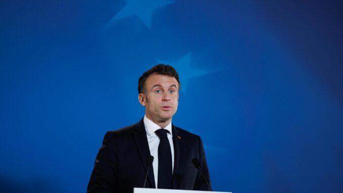 Fotografía de archivo del presidente de Francia, Emmanuel Macron. EFE/EPA/OLIVIER MATTHYS
