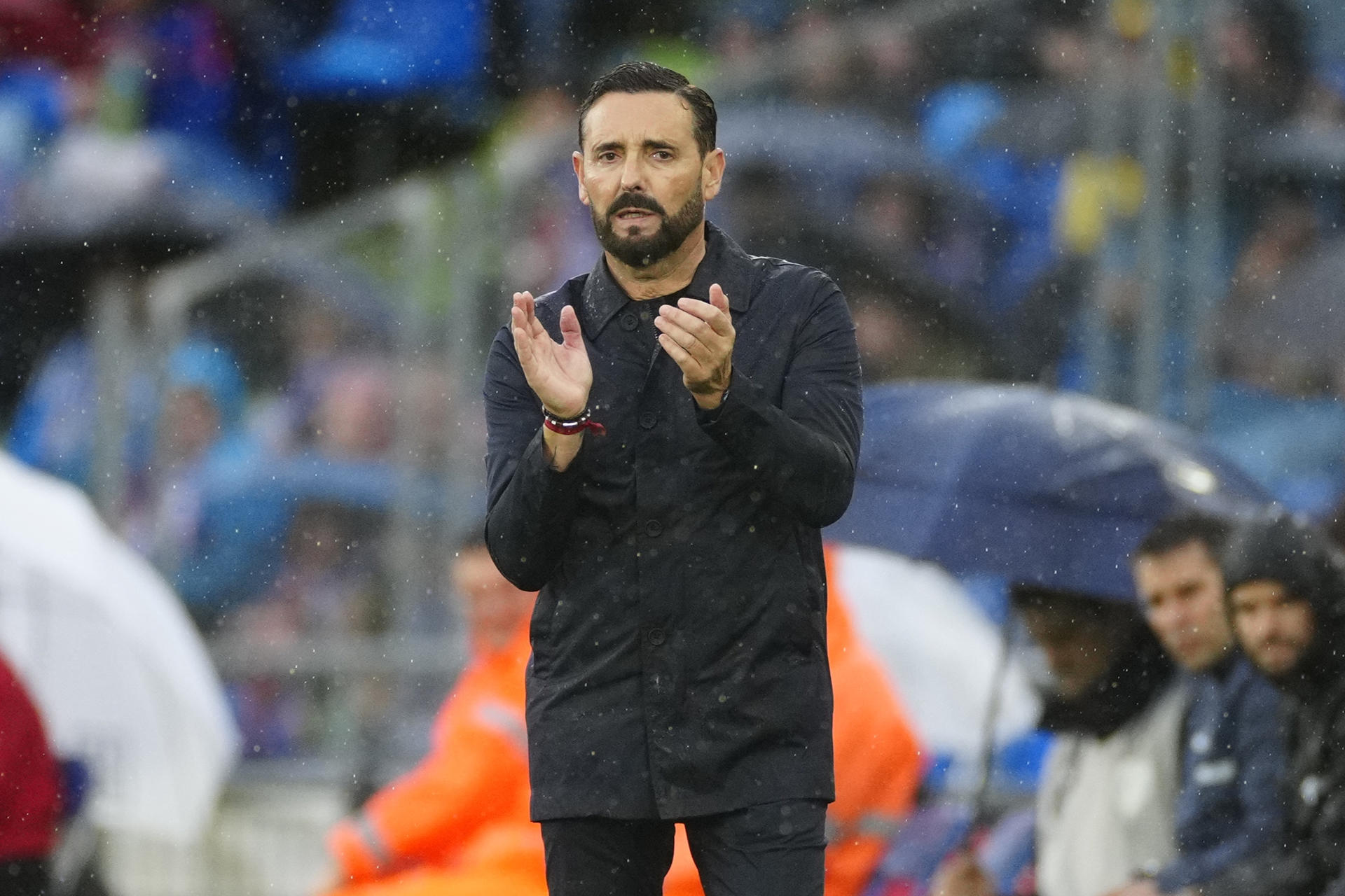 El entrenador del Getafe, José Bordalás, en una foto de archivo. EFE / Borja Sánchez-Trillo.
