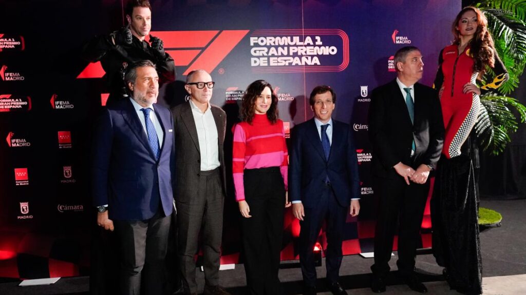 Isabel Díaz Ayuso anuncia la vuelta de la Fórmula 1 a Madrid en 2026