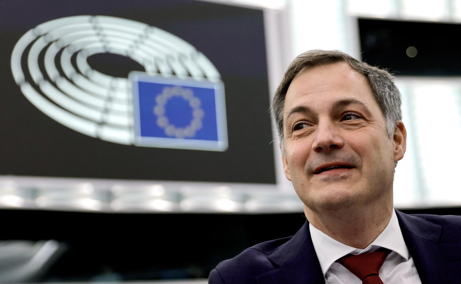 El primer ministro belga y actual presidente del Consejo europeo, Alexander De Croo. EFE/EPA/RONALD WITTEK
