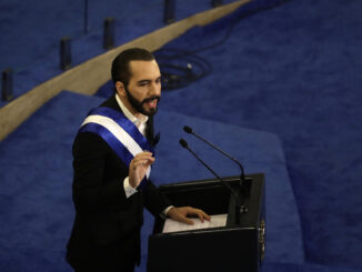 Fotografía de archivo del presidente de El Salvador, Nayib Bukele. EFE/Rodrigo Sura