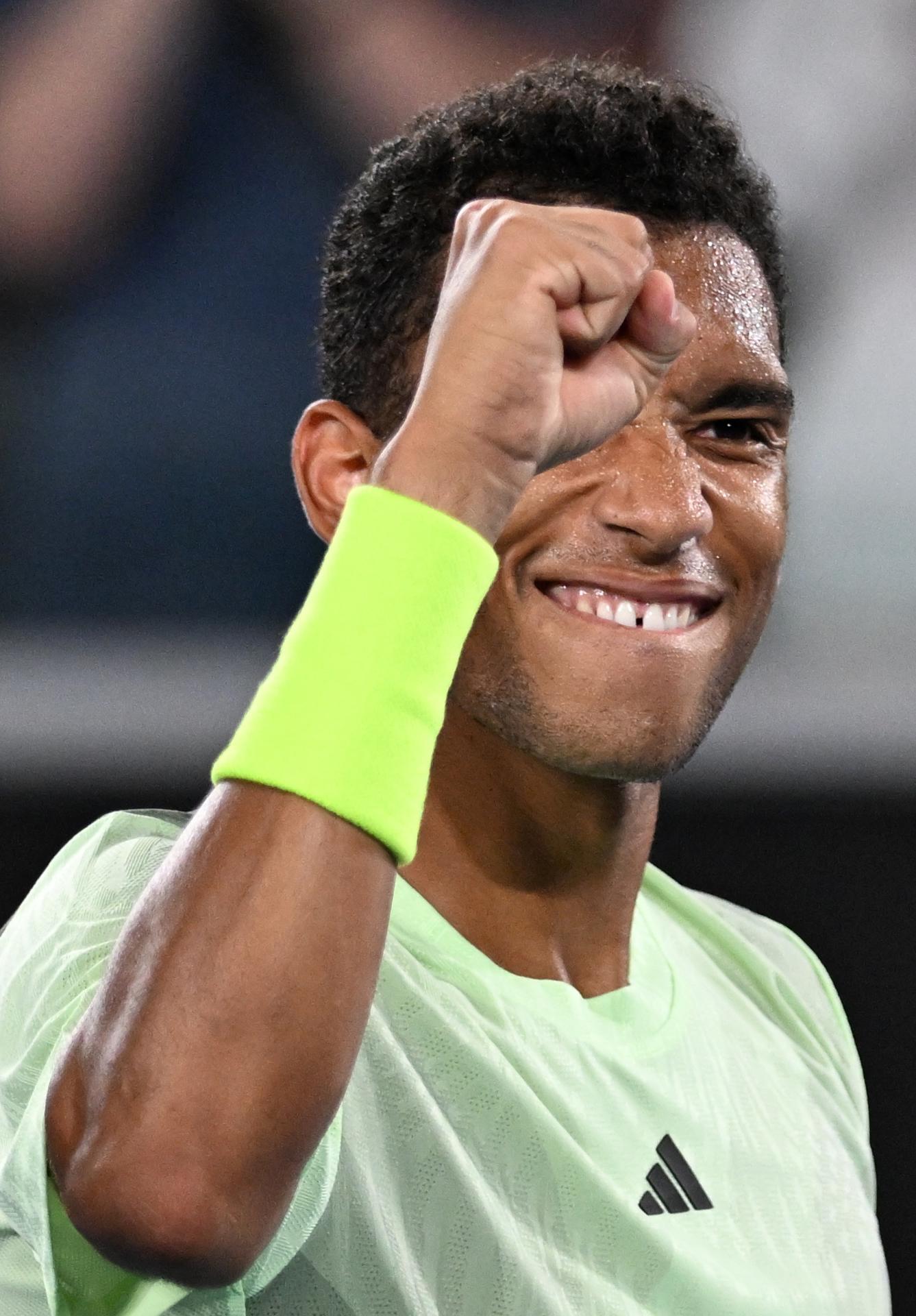 Felix Auger-Aliassime. EFE/EPA/LUKAS COCH
