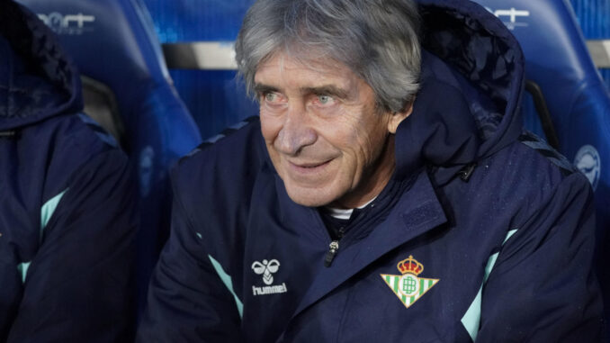 El entrenador del Betis, Manuel Pellegrini. EFE / L. Rico
