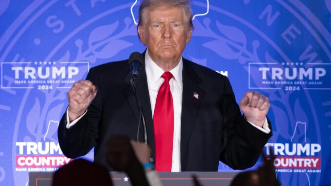 El expresidente de EE.UU. Donald Trump, en una fotografía de archivo. EFE/EPA/Michael Reynolds
