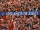 Aficionados del Atlético de Madrid en el Metropolitano, en una foto de archivo. EFE/ Juan Carlos Hidalgo