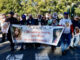 Familiares y amigos de la joven sevillana Marta del Castillo que fue asesinada el 24 de enero de 2009, se concentran este miércoles ante las puertas de la Audiencia de Sevilla. EFE/José Manuel Vidal