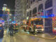 Miembros del cuerpo de Bomberos y de la Policía Municipal se han personado hoy domingo en la calle Gran Via de Madrid, para sofocar un incendio que se ha declarado en un restaurante de la gran arteria madrileña. EFE / Emergencias Madrid. ***SOLO USO EDITORIAL / SOLO USO DISPONIBLE PARA ILUSTRAR LA NOTICIA QUE ACOMPAÑA/ (CRÉDITO OBLIGATORIO)***.