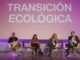 La vicepresidenta tercera del Gobierno, Teresa Ribera (2-d), el ministro de Transportes, Óscar Puente (d), y la presidenta del PSOE, Cristina Narbona (2-i), participan en el panel 'Transición ecológica', en la convención política del PSOE, este sábado en A Coruña. EFE/Cabalar