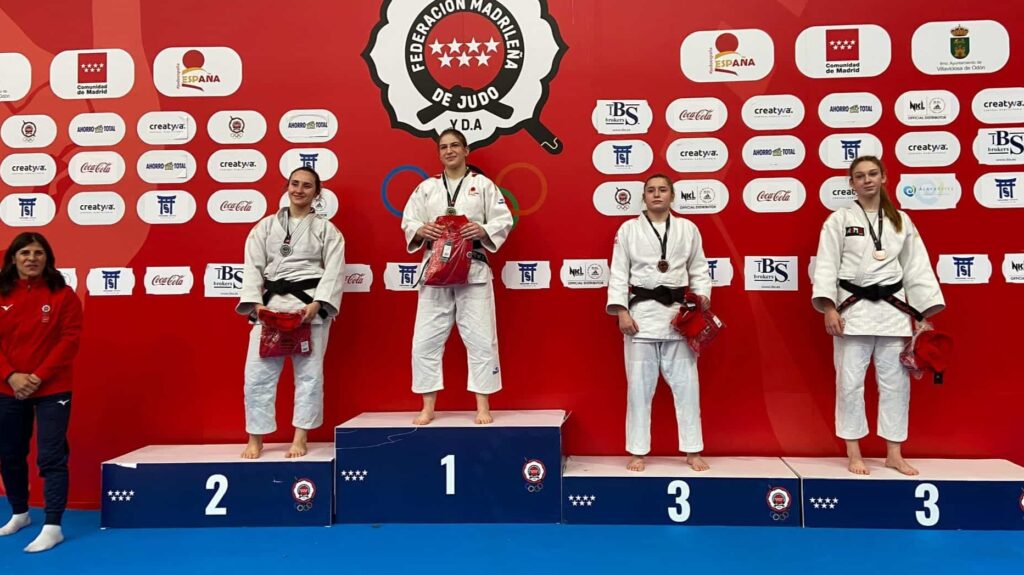 Éxito para el judo getafense en el Campeonato de Madrid Junior