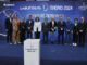 Foto de familia en el acto en el que se han dado a conocer los nominados a los Premios Laureus, este lunes en la Real Casa de Correos de Madrid. EFE/ Fernando Alvarado