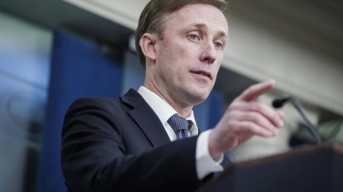 Fotografía de archivo del Asesor de Seguridad Nacional de la Casa Blanca, Jake Sullivan. EFE/EPA/Samuel Corum
