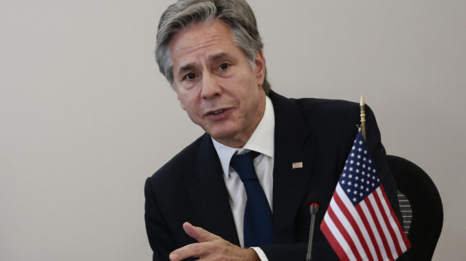 El secretario de Estado de EE.UU, Antony Blinken. EFE/José Méndez
