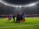 Los jugadores del Atlético celebran un gol esta temporada en el Metropolitano. EFE/Rodrigo Jiménez