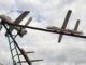 Foto archivo, falsos drones. EFE/EPA/YAHYA ARHAB