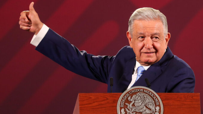 El presidente de México, Andrés Manuel López Obrador, en una fotografía de archivo. EFE/Isaac Esquivel
