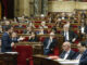Imagen de archivo (6/3/2024) del presidente de la Generalitat de Cataluña, Pere Aragonès, en una sesión Parlament sobre los presupuestos catalanes para 2024. EFE/Andreu Dalmau