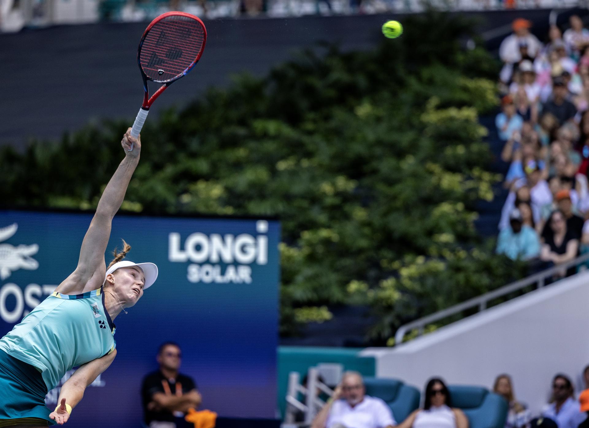 La tenista kazaja Elena Rybakina. EFE/EPA/CRISTOBAL HERRERA-ULASHKEVICH
