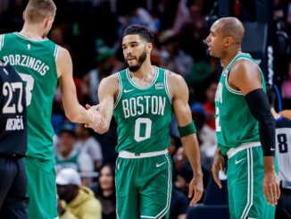 Fotografía de archivo de jugadores de los Boston Celtics. EFE/EPA/ERIK S. LESSER SHUTTERSTOCK OUT