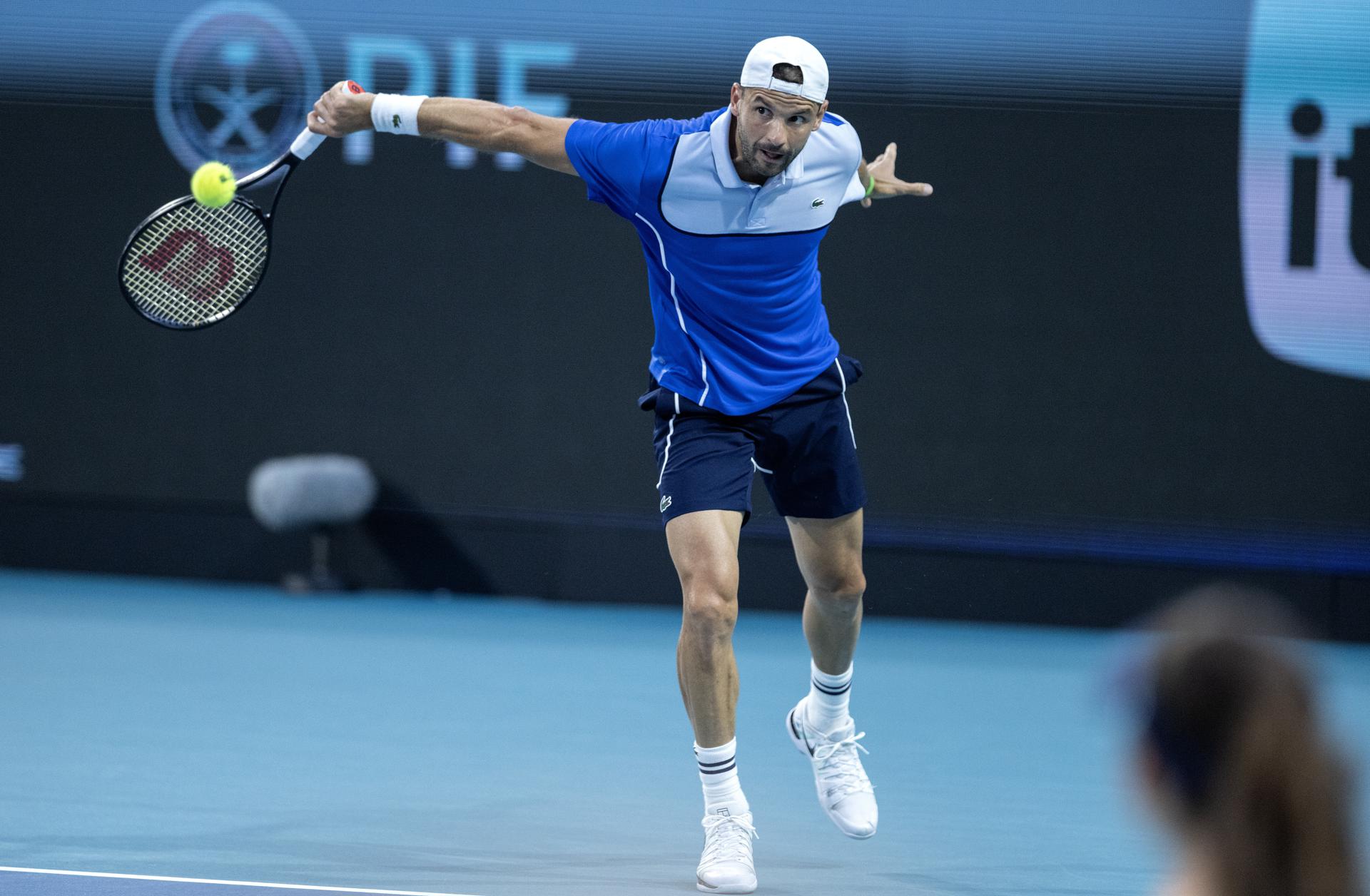 El tenista de Bulgaria Grigor Dimitrov. EFE/EPA/CRISTOBAL HERRERA-ULASHKEVICH
