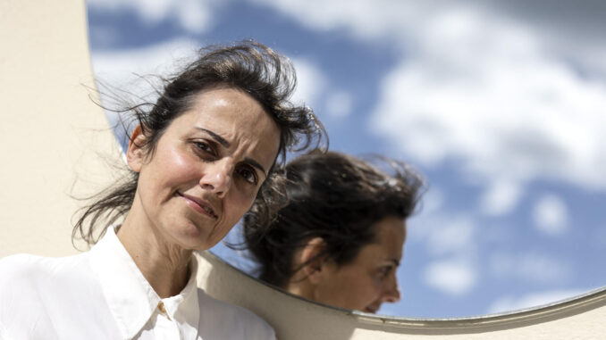 Blanca Torres, directora de 'Marisol, llámame Pepa' que se presenta hoy durante el 27 Festival de Málaga. EFE/Daniel Pérez
