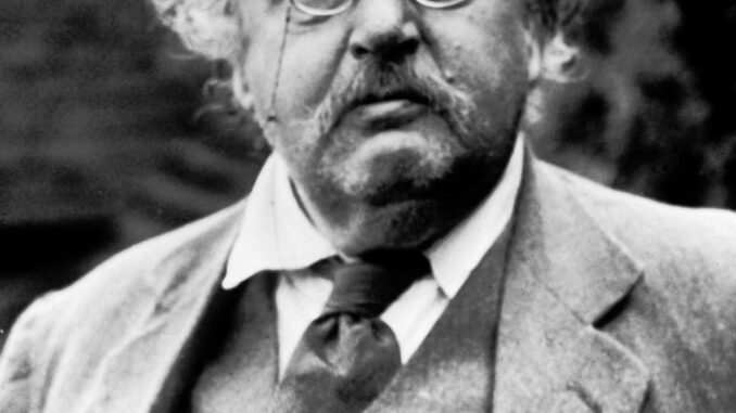 Imagen de archivo de G. K. Chesterton. EFE
