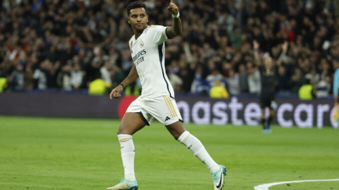 El delantero del Real Madrid Rodrygo Goes. EFE/Juanjo Martín
