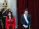 El presidente de Argentina, Javier Milei (d), y la exmandataria argentina Cristina Fernández, en una fotografía de archivo. EFE/Demian Alday Estevez