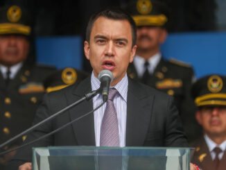 Fotografía de archivo del presidente de Ecuador, Daniel Noboa. EFE/José Jácome