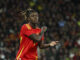 El centrocampista de la selección española Nico Williams en el estadio Santiago Bernabéu, en Madrid. EFE/Kiko Huesca