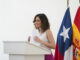 La presidenta de la Comunidad de Madrid, Isabel Díaz Ayuso, interviene en el coloquio que ha mantenido este sábado en el diario digital El Líbero de Chile. EFE/CAM