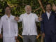 El presidente de Colombia, Gustavo Petro (i), el presidente de Brasil, Luiz Inácio Lula da Silva (c), y el presidente de Bolivia, Luis Arce (d), en una fotografía de archivo. EFE/Antonio Lacerda