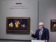 El director del Museo Nacional del Prado, Miguel Falomir, presenta este lunes 'Bodegón con cidras, naranjas y rosa' de Zurbarán, una obra capital del género del bodegón procedente del Norton Simon Museum que llega en préstamo temporal. EFE/ Javier Lizón