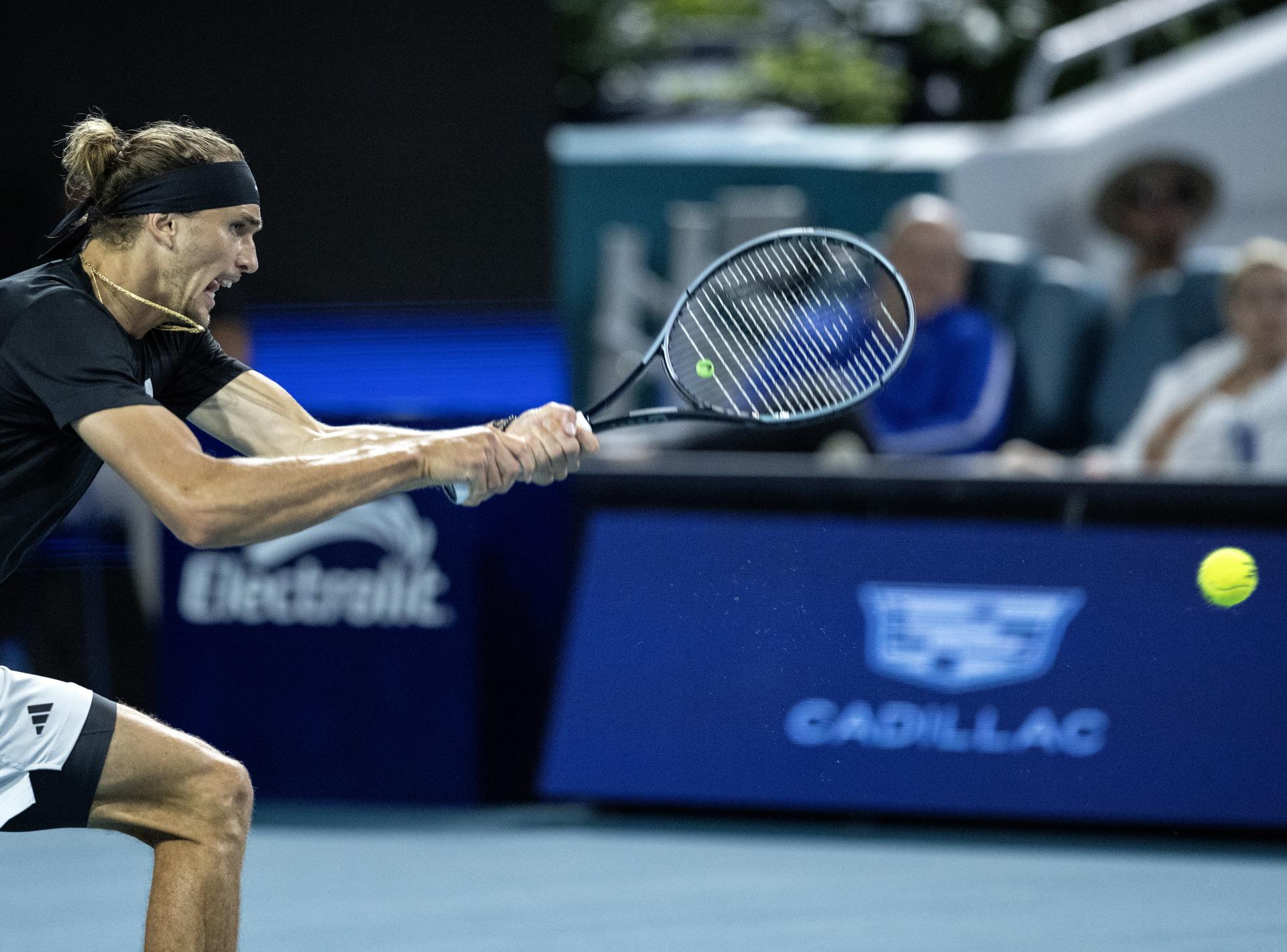 El tenista alemán Alexander Zverev. EFE/EPA/CRISTOBAL HERRERA-ULASHKEVICH
