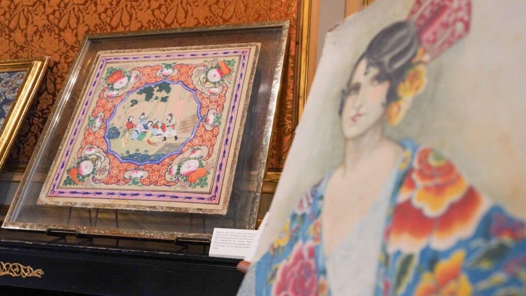 Exposición en Casa de América celebra el mantón de manila como puente entre culturas