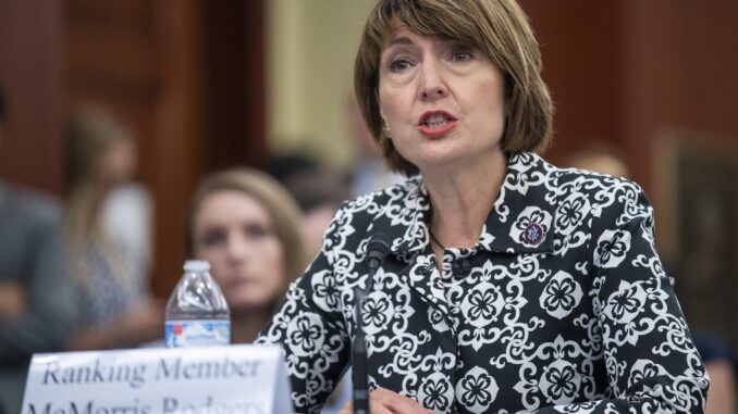 Foto de archivo de la presidenta del Comité de Energía y Comercio en la Cámara de Representantes de EE.UU., Cathy McMorris, EFE/Shawn Thew
