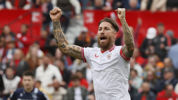 Foto de archivo del defensa del Sevilla Sergio Ramos. EFE/José Manuel Vidal
