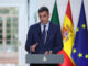 El presidente del Gobierno, Pedro Sánchez este lunes en el Palacio de la Moncloa. EFE/ Kiko Huesca