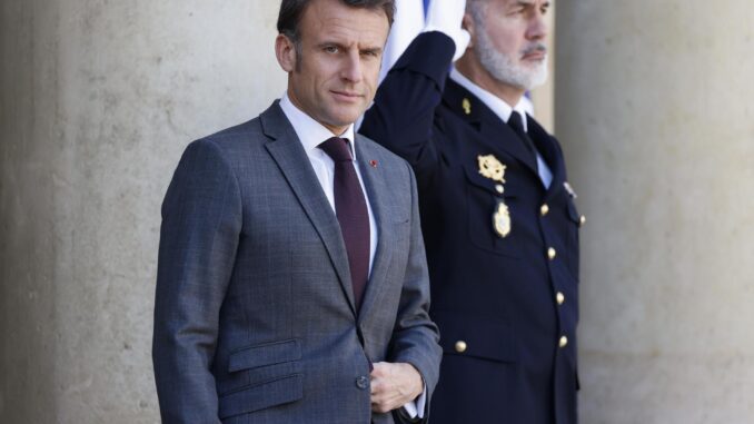 El presidente de Francia, Emmanuel Macron. EFE/EPA/LUDOVIC MARIN / POOL MAXPPP OUT
