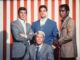 Imagen de 1966 de los actores Leonard Nimoy, Peter Lupus, Greg Morris y Peter Graves (sentado), protagonistas de la serie de televisión "Misión Imposible" dirigida por Bruce Kessler. EFE/yv