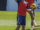 Griezmann, durante el entrenamiento de este viernes.- EFE/Rodrigo Jiménez