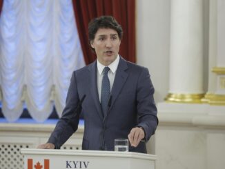 El primer ministro de Canadá, Justin Trudeau. EFE/Sergey Dolzhenko